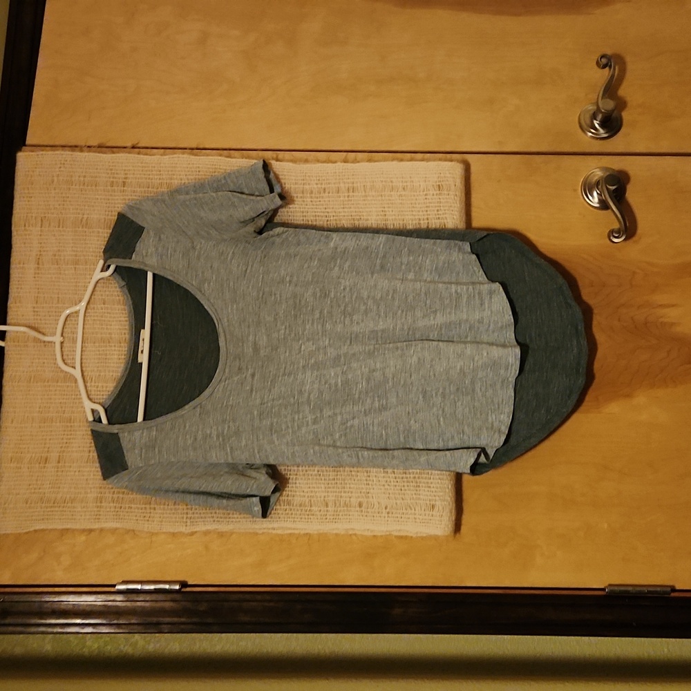 Madewell 2 tone short sleeve T- shirt